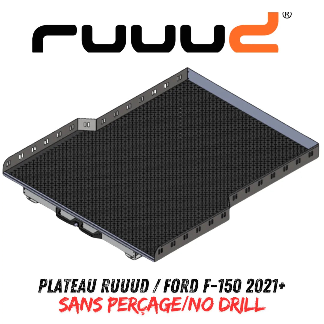Plateau Coulissant RUUUD Ford F-150 2021+ | Installation Sans Perçage sur Xperts4x4 Accessoires 4x4 Off-Road