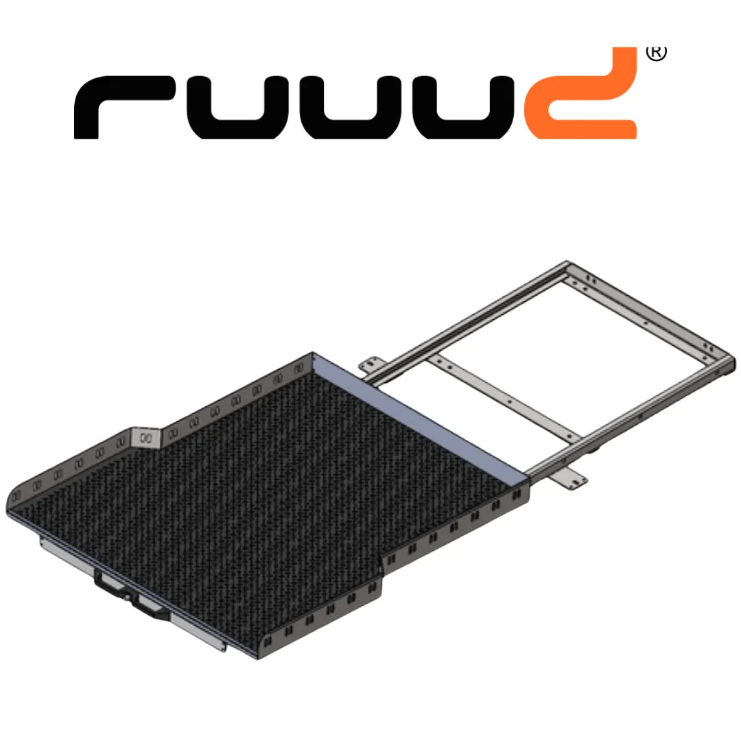 Plateau Coulissant RUUUD Ford Ranger 2023+ SUPER-CAB | Installation Sans Perçage sur Xperts4x4 Accessoires 4x4 Off-Road