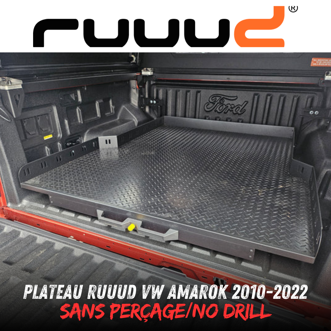 Plateau Coulissant RUUUD VW Amarok 2010-2022 Double Cab sur Xperts4x4 Accessoires 4x4 Off-Road