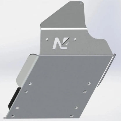 Protection inférieure pour boîte de transfert N4 OFFROAD, en aluminium de 8mm, adaptée au Toyota Land Cruiser 100.