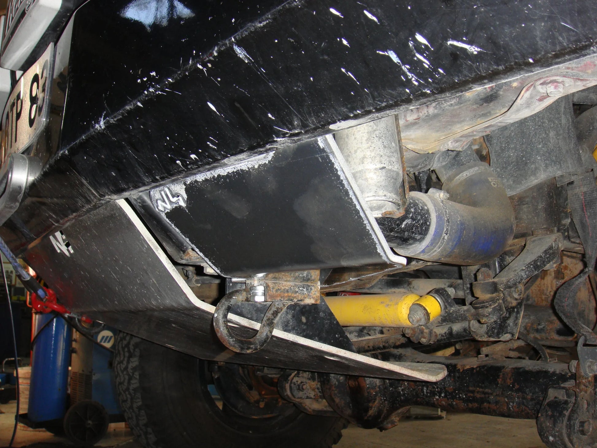 Blindage Bonbonne Clim Land Cruiser 80 - Alu N4 Offroad sur Xperts4x4 Accessoires 4x4 Off-Road