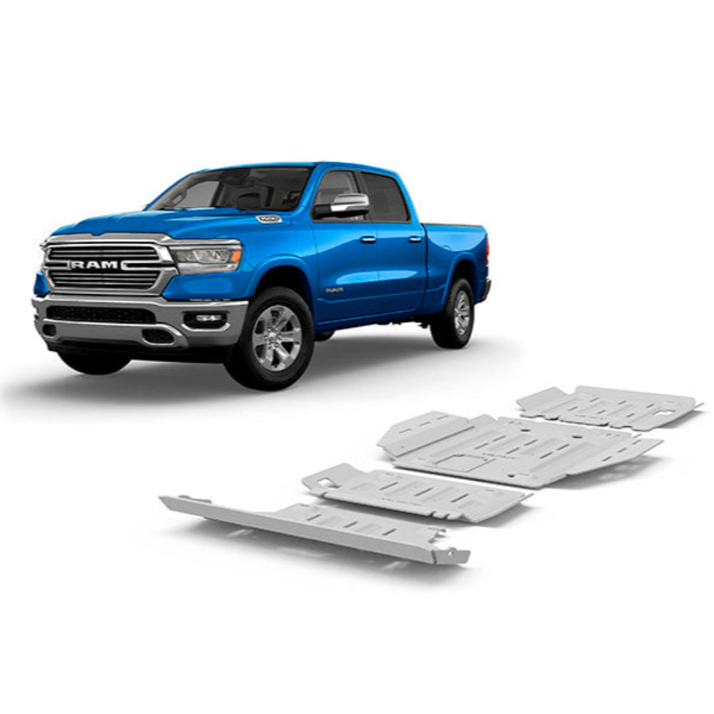 Kit Protections Inférieures Dodge RAM 1500 2019+ Aluminium 6mm - Rival4x4 sur Xperts4x4 Accessoires 4x4 Off-Road