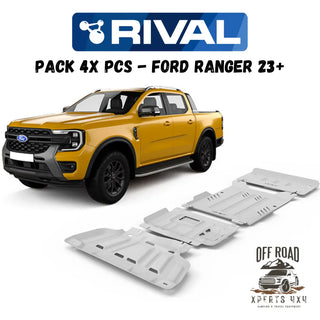 Pack Protections Inferieures Ford Ranger 2023+  RIVAL 4x4 sur Xperts4x4 Accessoires 4x4 Off-Road