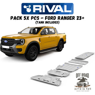 Pack Protections Inferieures Ford Ranger 2023+  RIVAL 4x4 sur Xperts4x4 Accessoires 4x4 Off-Road