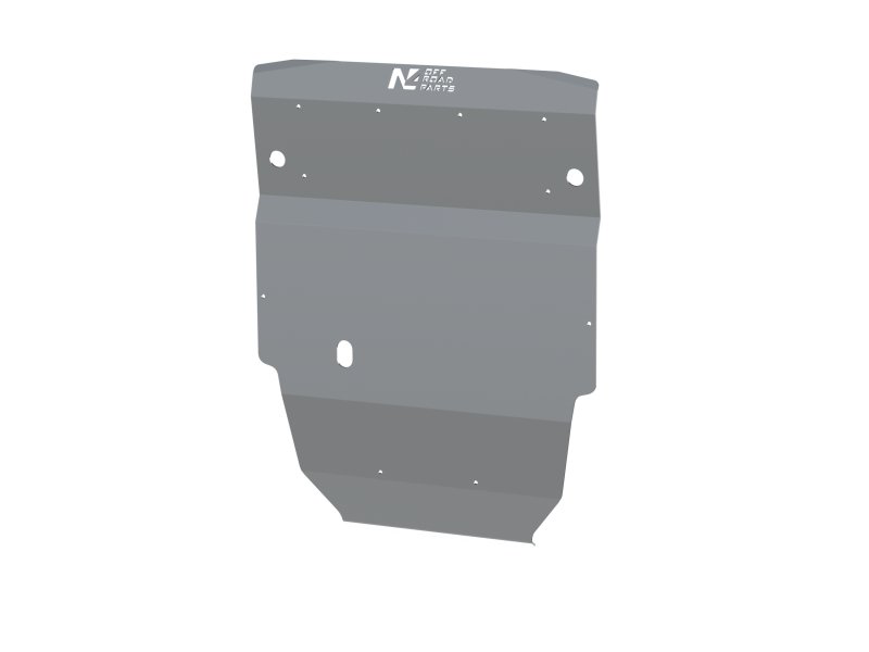 Ski protection avant aluminium 6mm pour Volkswagen Transporter T8 4Motion N4-Offroad sur Xperts4x4 Accessoires 4x4 Off-Road