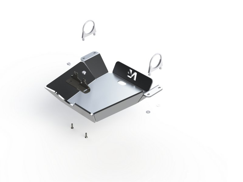 Ski protection différentiel arrière aluminium 8mm Volkswagen Crafter 2017+ 4motion / MAN TGE 2017+ N4-Offroad sur Xperts4x4 Accessoires 4x4 Off-Road
