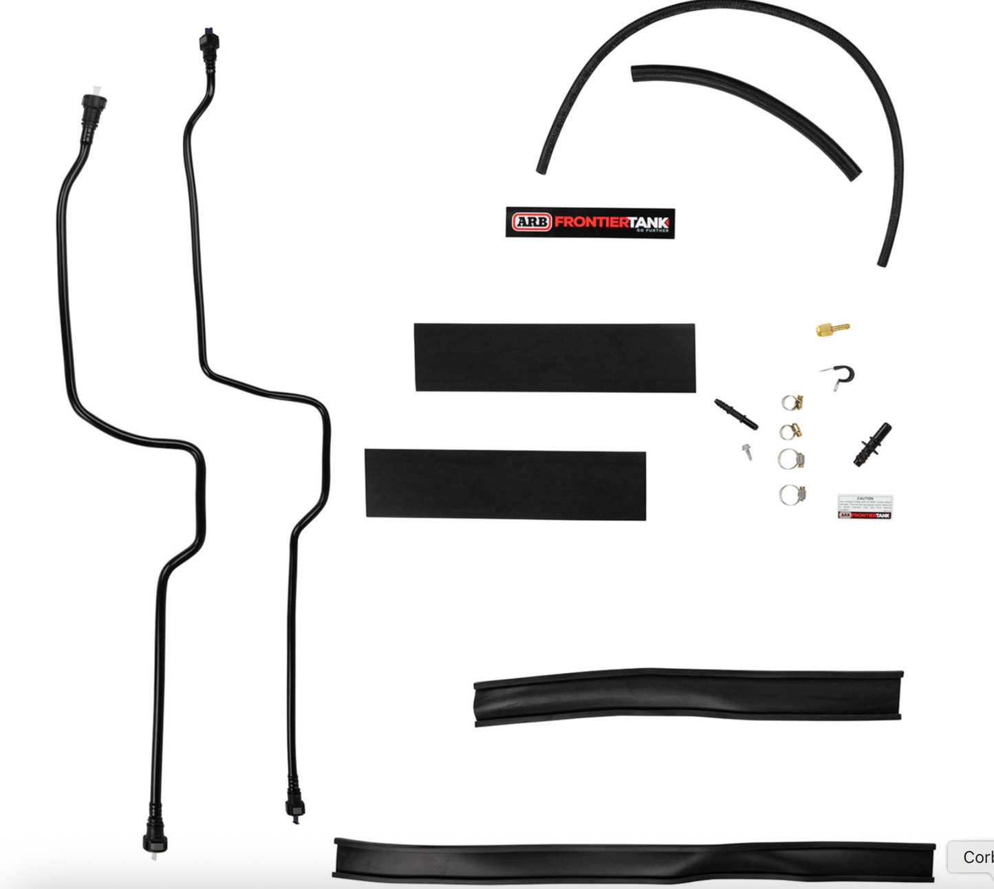 Reservoir 140L ARB Frontier pour Isuzu Dmax 2012-2020 sur Xperts4x4 Accessoires 4x4 Off-Road