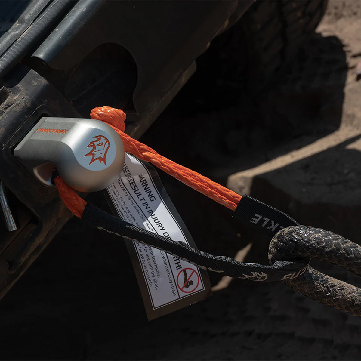 Manille Souple Fusible MAXTRAX Fuse Shackle 7T sur Xperts4x4 Accessoires 4x4 Off-Road