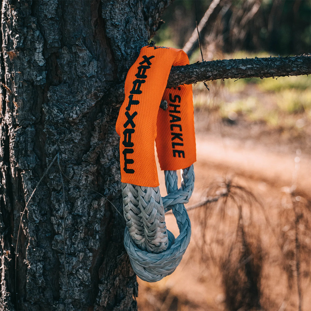 Manille souple Maxtrax Core Shackle 14T sur Xperts4x4 Accessoires 4x4 Off-Road