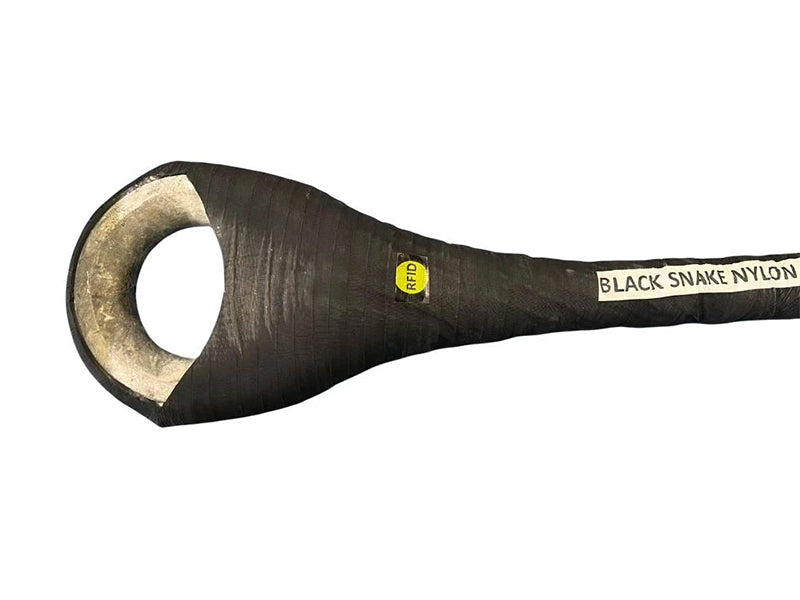 Sangle Kinétique 4x4 Black Snake Nylon sur Xperts4x4 Accessoires 4x4 Off-Road