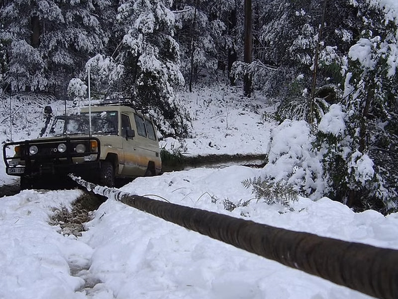 Sangle Kinétique 4x4 Black Snake Nylon sur Xperts4x4 Accessoires 4x4 Off-Road