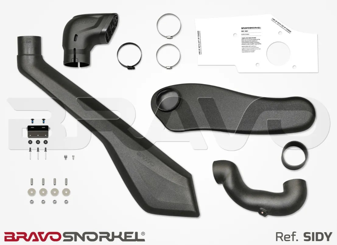 Snorkel Bravo 4x4 - Isuzu D-Max 2020+ sur Xperts4x4 Accessoires 4x4 Off-Road