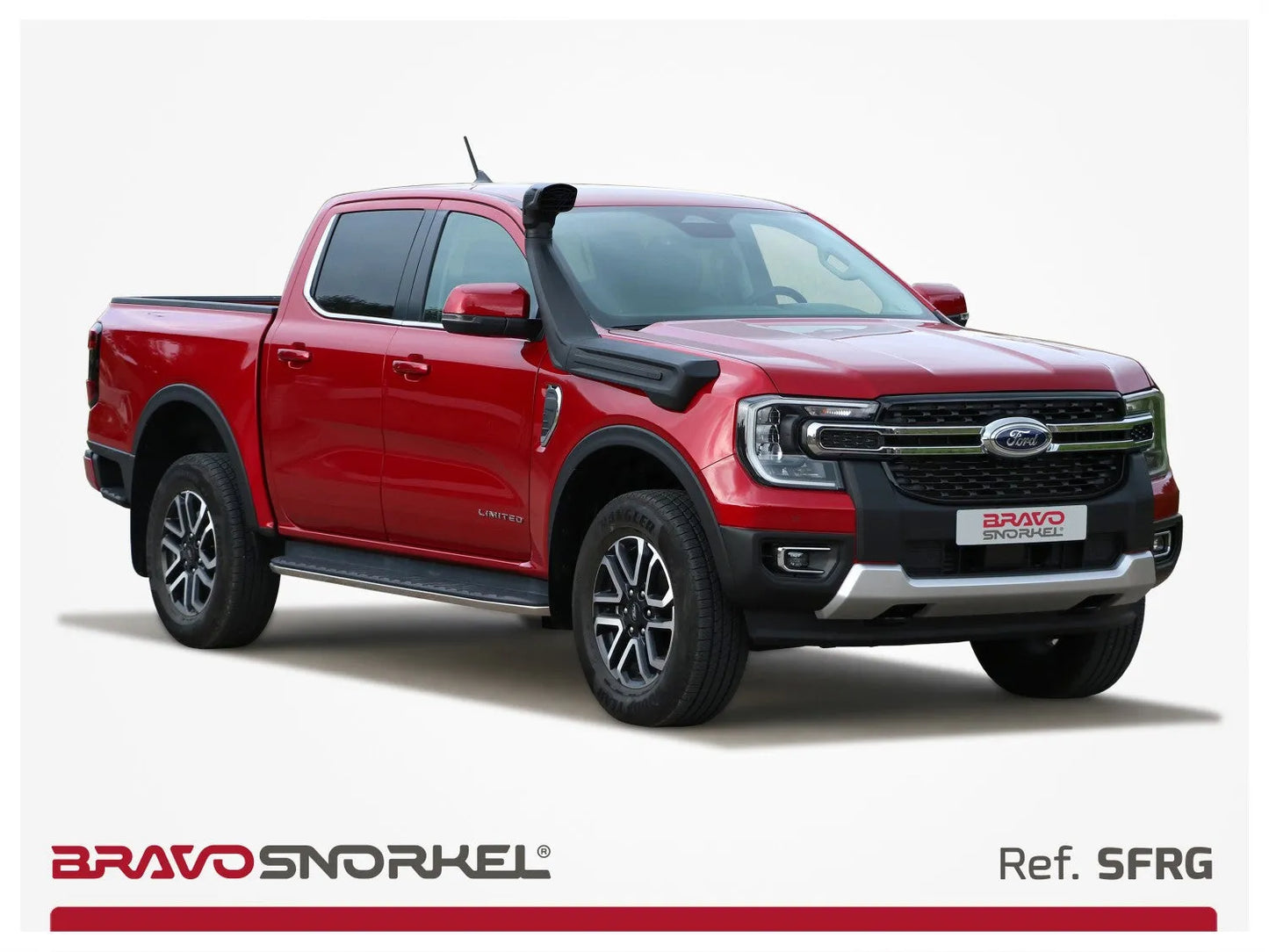 Snorkel Ford Ranger T9 2023+ | BRAVO SNORKEL sur Xperts4x4 Accessoires 4x4 Off-Road