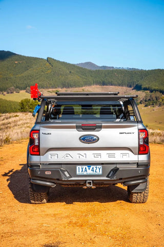 Bed Rack System ARB 4x4 + Galerie de toit Baserack  Ford Raptor 2023+ Double Cab sur Xperts4x4 Accessoires 4x4 Off-Road