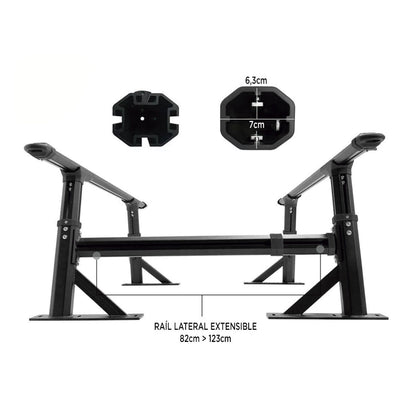 Bed Rack Universel Aluminium Pickup | BULLFACE sur Xperts4x4 Accessoires 4x4 Off-Road