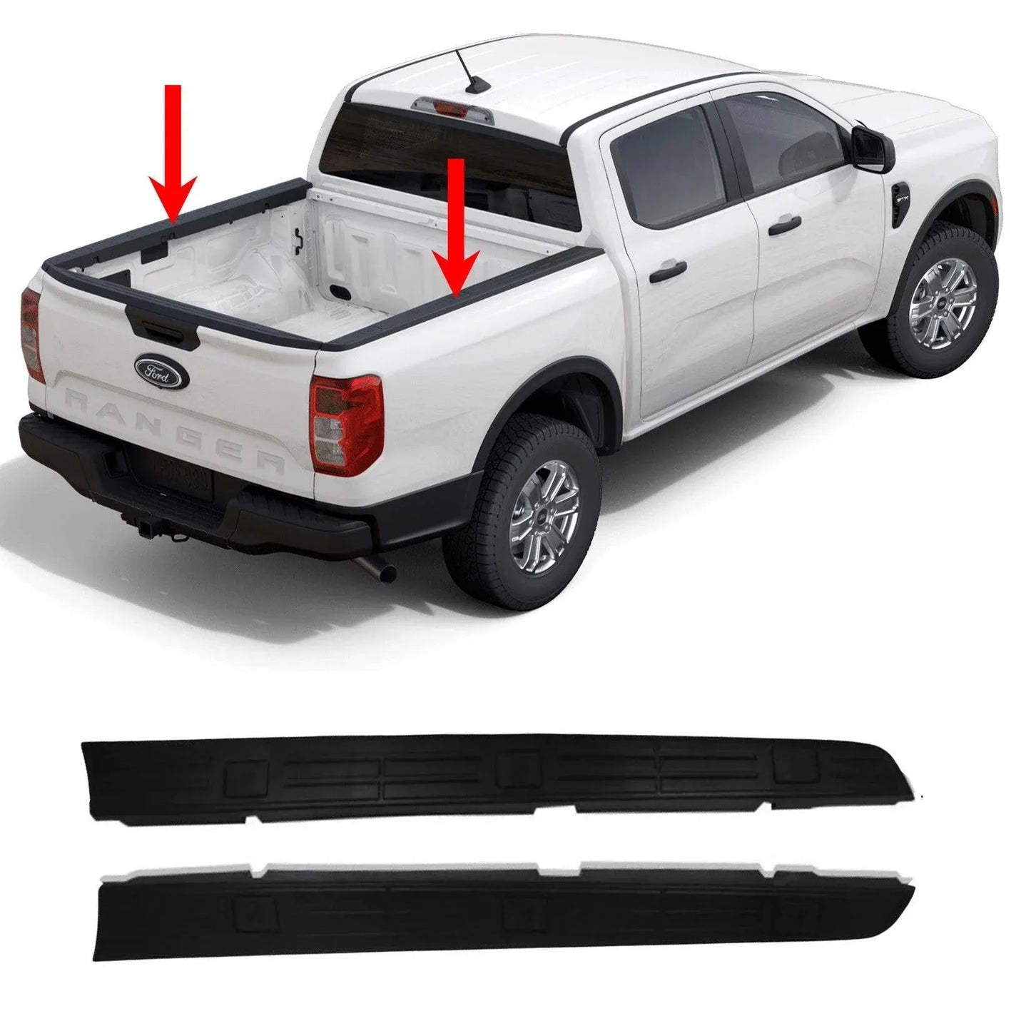 Rebords de Benne Ford Ranger/Raptor 2023+ | Protection & Style sur Xperts4x4 Accessoires 4x4 Off-Road