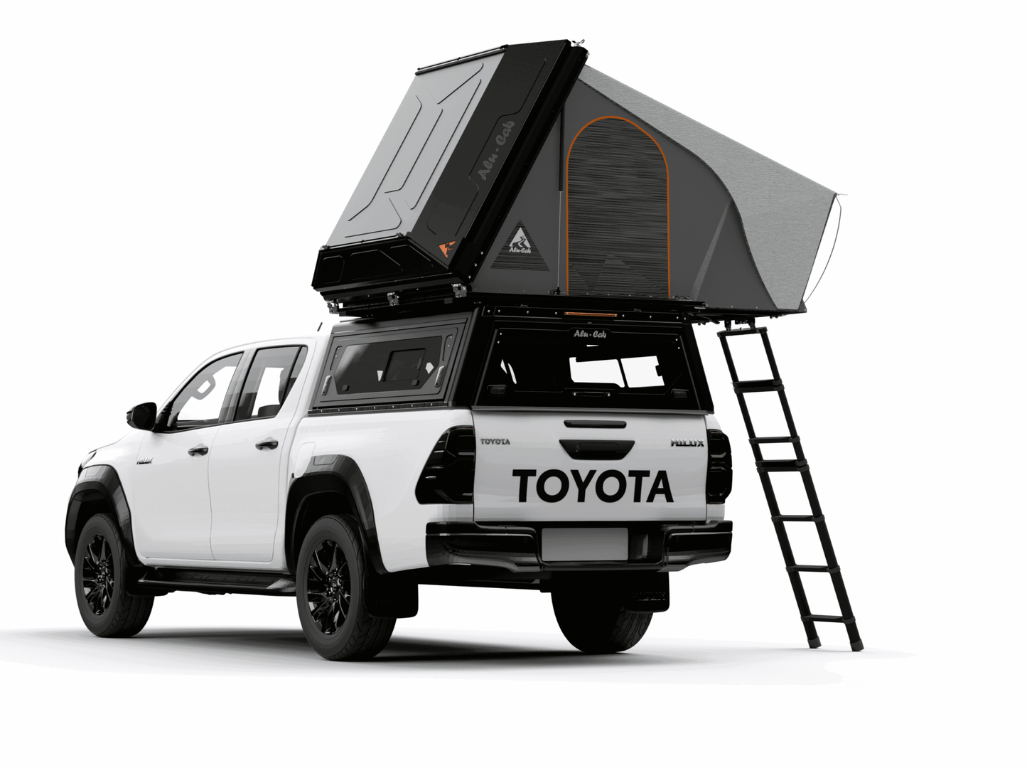 Tente de Toit Alu-Cab "RT-2S" - 2 Personnes | Coque Alu Compacte sur Xperts4x4 Accessoires 4x4 Off-Road