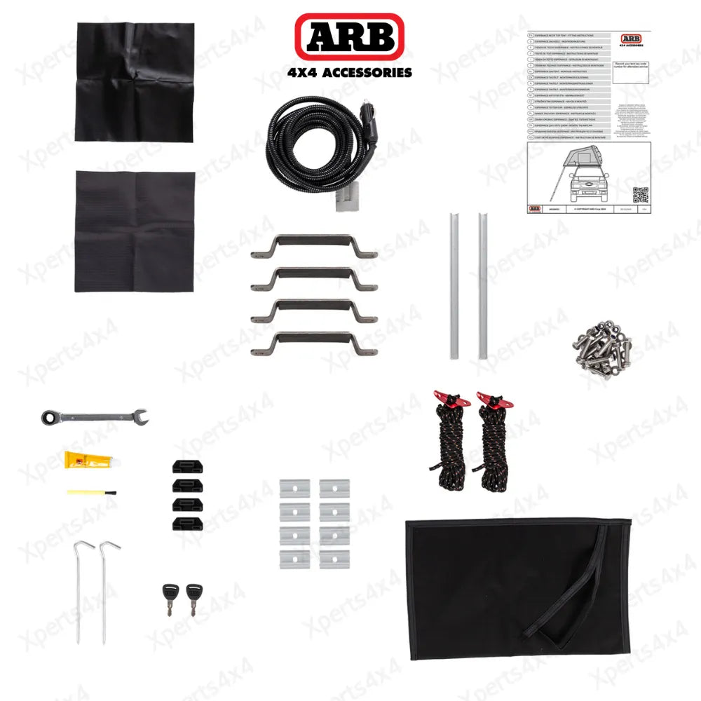 Tente de Toit ARB Esperance V2 - Coque Rigide ABS sur Xperts4x4 Accessoires 4x4 Off-Road