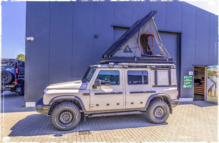 Tente de Toit Expedition Gen 3-R Noire | ALU-CAB sur Xperts4x4 Accessoires 4x4 Off-Road