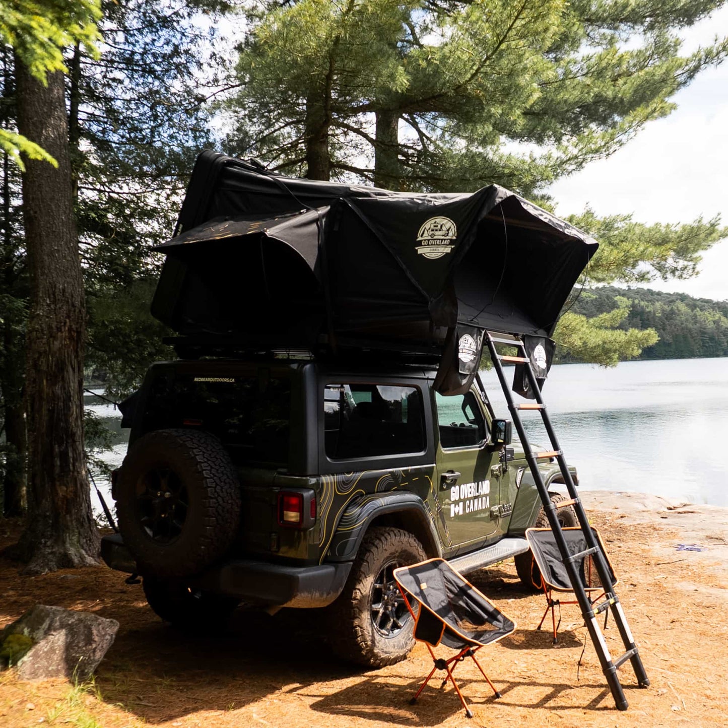 Tente de Toit Expedition M – GO Overland Canada (2-3 Places) sur Xperts4x4 Accessoires 4x4 Off-Road