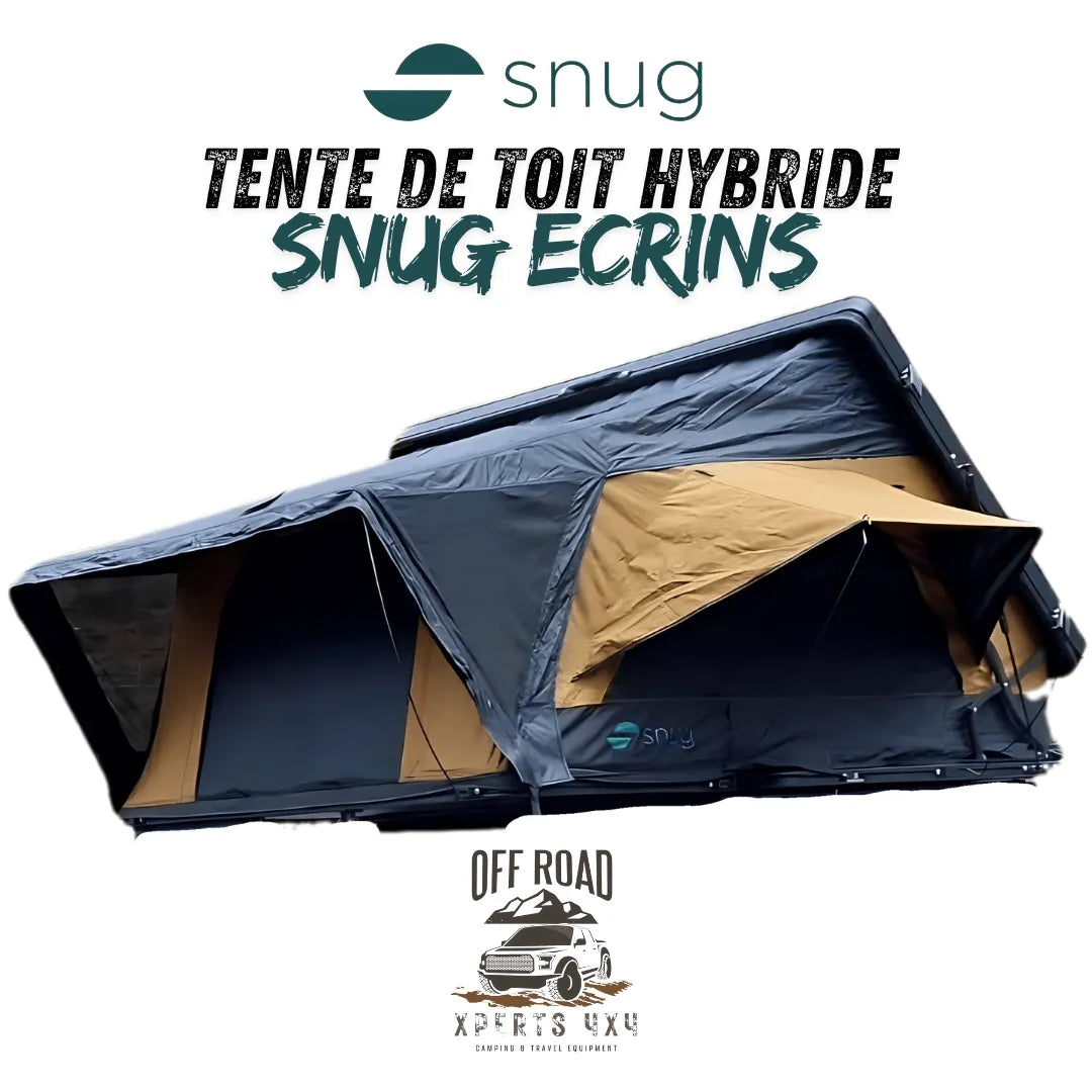 Tente de Toit Rigide Hybride SNUG ECRINS - 4x4 Offroad sur Xperts4x4 Accessoires 4x4 Off-Road