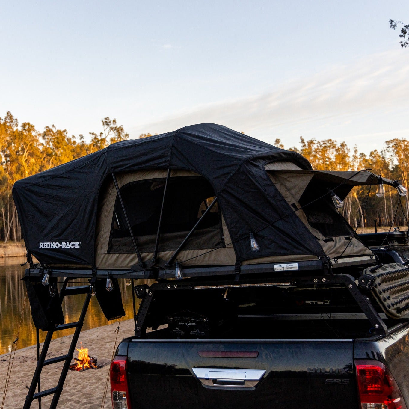 Tente de toit Souple 2100 x 1300mm | RHINORACK sur Xperts4x4 Accessoires 4x4 Off-Road