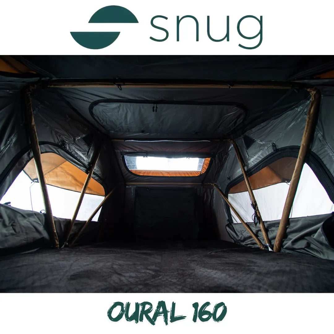 Tente de toit Souple SNUG OURAL 160 (163 x 240 x 126 cm) sur Xperts4x4 Accessoires 4x4 Off-Road
