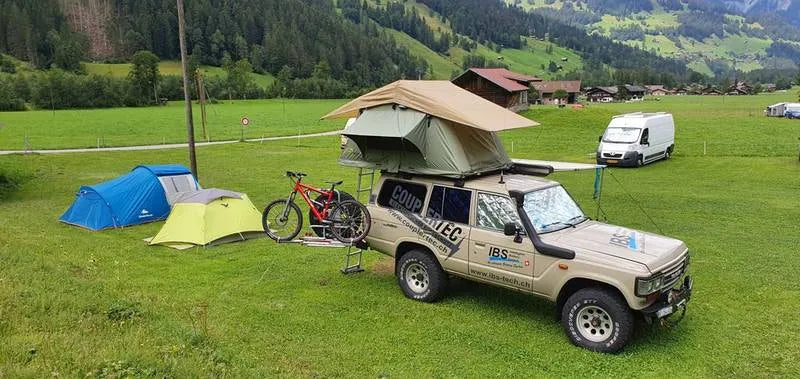 Tente de toit TJM Boulia 2400 x 1200 mm sur Xperts4x4 Accessoires 4x4 Off-Road