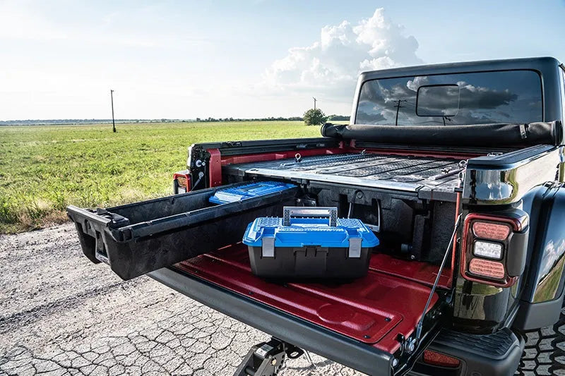 Tiroirs DECKED Jeep Gladiator (2020+) | Rangement 4x4 sur Xperts4x4 Accessoires 4x4 Off-Road