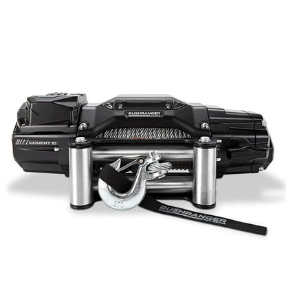 Treuil COVERT 10 Bushranger | 12V | 4536 KG | Acier sur Xperts4x4 Accessoires 4x4 Off-Road