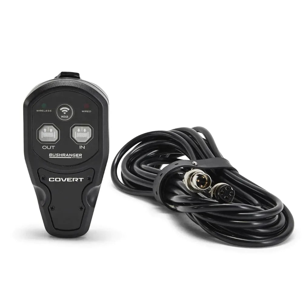 Treuil COVERT 10 Bushranger | 12V | 4536 KG | Acier sur Xperts4x4 Accessoires 4x4 Off-Road