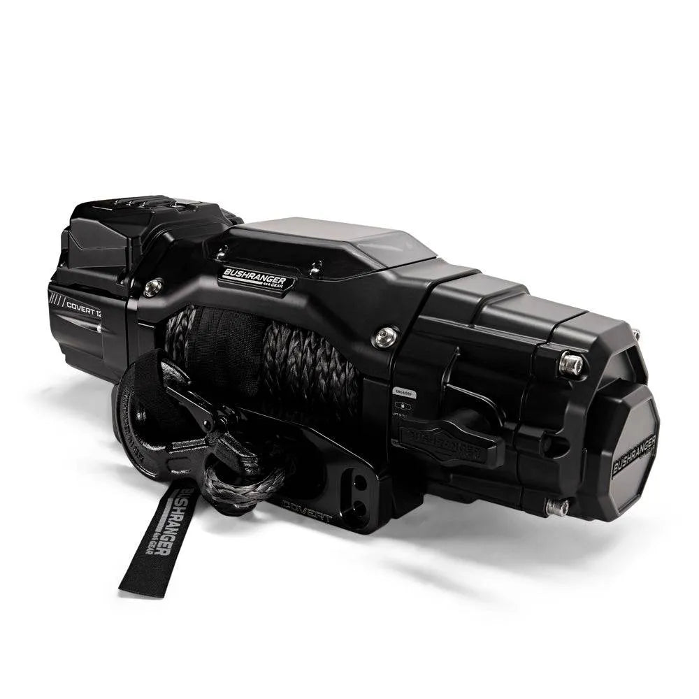 Treuil COVERT 12S Bushranger | 12V | 5443 KG | Synthetique sur Xperts4x4 Accessoires 4x4 Off-Road