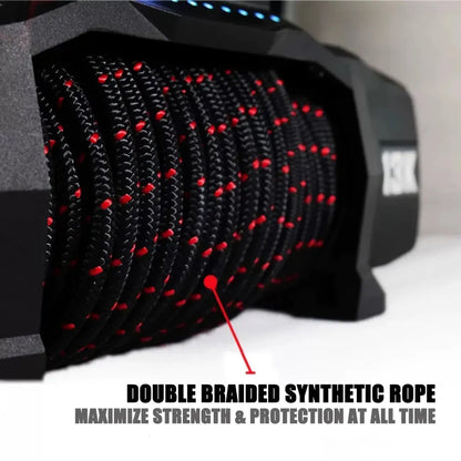 Treuil T-MAX EWI13000S TITAN FORCE VIEW | 5.9T | Câble Synthétique | 12V sur Xperts4x4 Accessoires 4x4 Off-Road