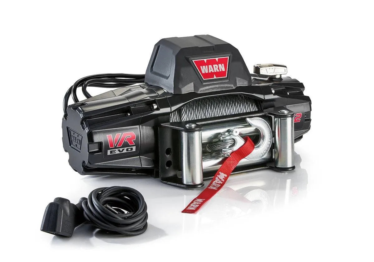 Treuil WARN VR-EVO 12 | 5.4T | Câble Acier | 12V | Étanche IP68 sur Xperts4x4 Accessoires 4x4 Off-Road