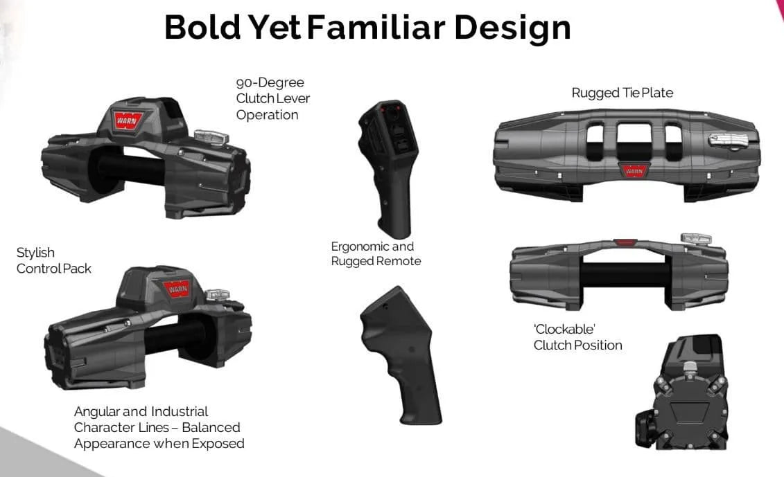 Treuil WARN VR-EVO 8-S | 3.6T | Corde Synthétique | 12V sur Xperts4x4 Accessoires 4x4 Off-Road
