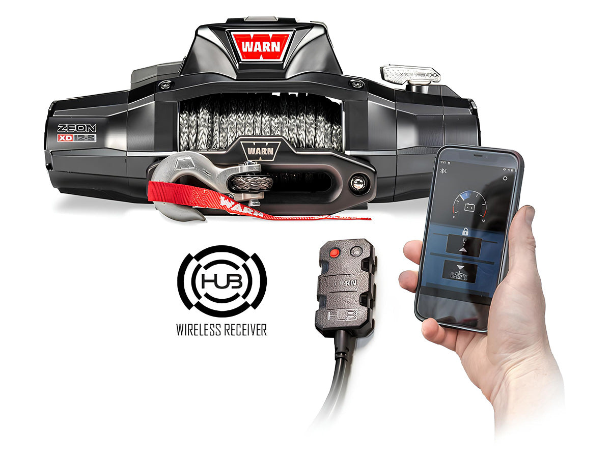 Treuil Warn Zeon XD14-S 6350kg 12V | Corde Synthétique sur Xperts4x4 Accessoires 4x4 Off-Road